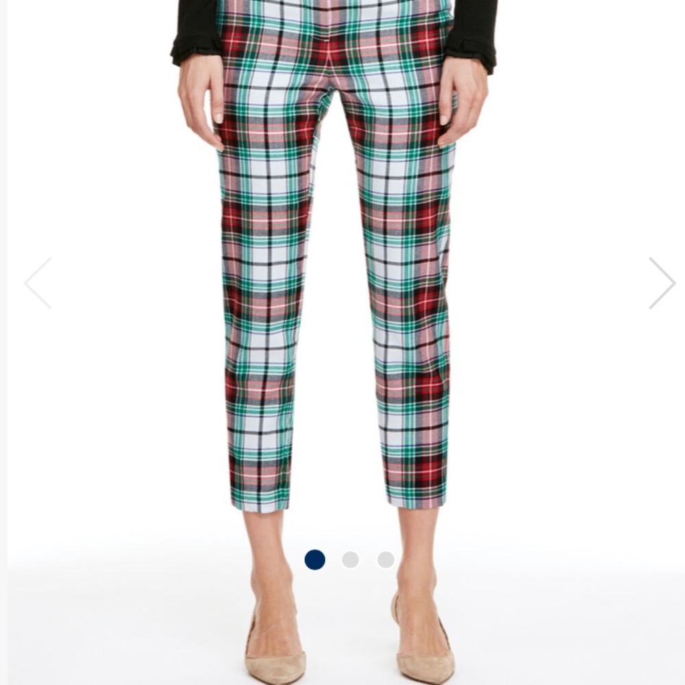 Vineyard Vines Tartan Ankle Pants